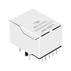 LPJG4806HENL Conector Ethernet Gigabit 100/1000 Base-T com guia magnética para baixo Led verde/amarelo imagem do polegar 5